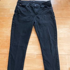 Black slim jeans